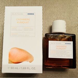 Korres Cashmere Komquat EDT 50ml 1.69 fl oz Open box  Made in Greece